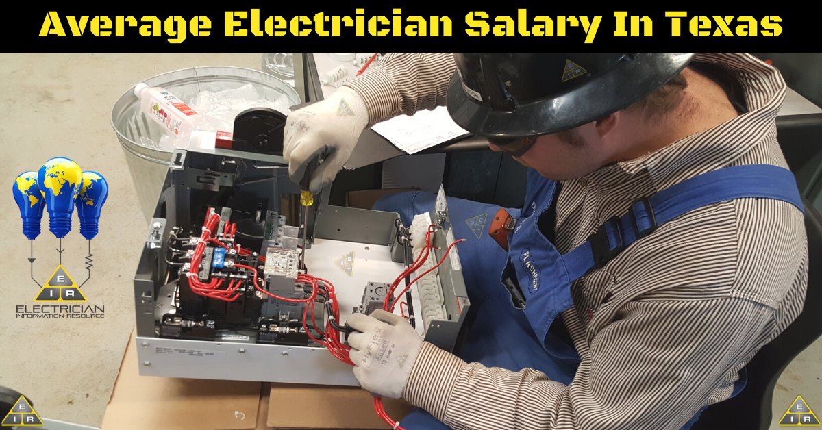 Average Electrician Salary in Texas